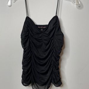 Black tank top